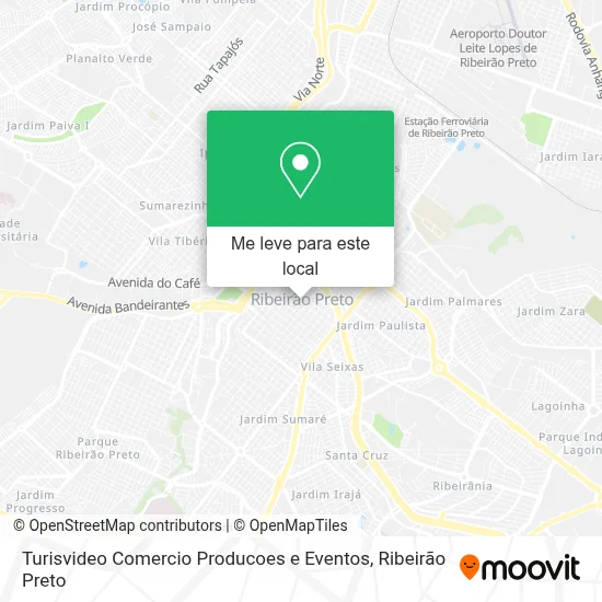 Turisvideo Comercio Producoes e Eventos mapa
