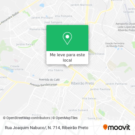 Rua Joaquim Nabuco/, N. 714 mapa