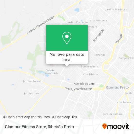Glamour Fitness Store mapa