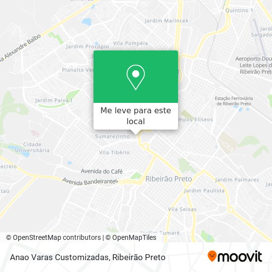 Anao Varas Customizadas mapa