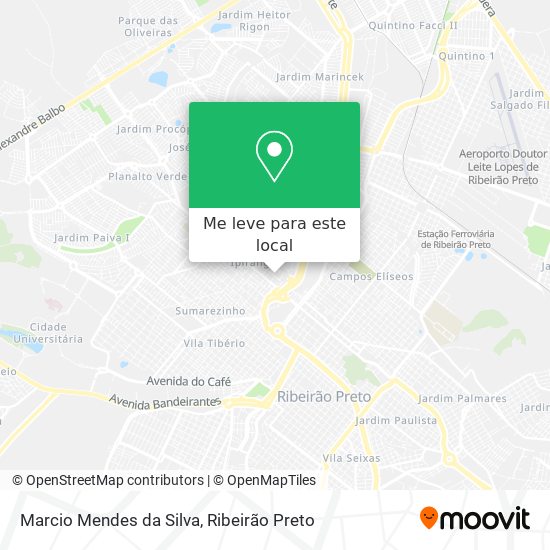 Marcio Mendes da Silva mapa