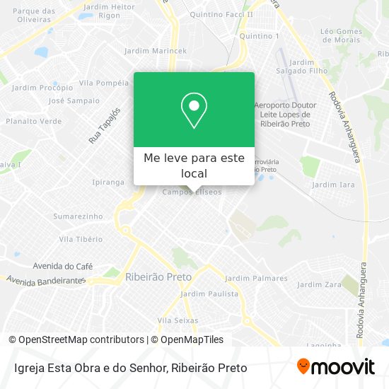 Igreja Esta Obra e do Senhor mapa