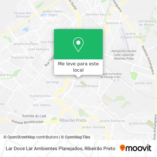 Lar Doce Lar Ambientes Planejados mapa