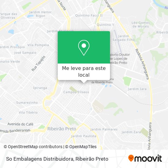 So Embalagens Distribuidora mapa