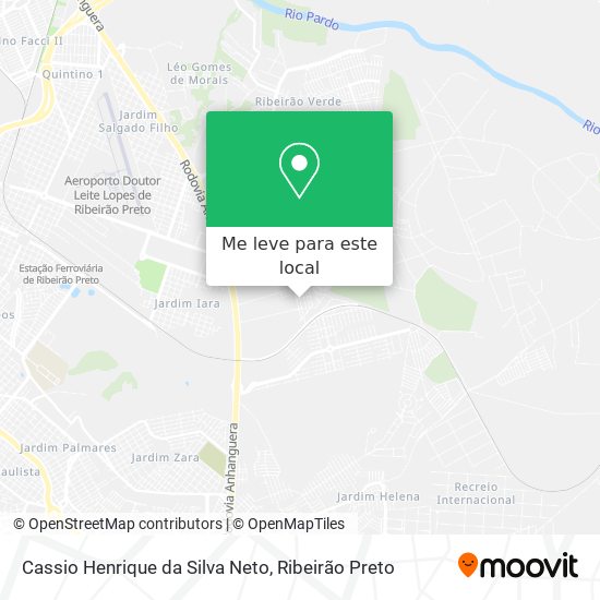 Cassio Henrique da Silva Neto mapa