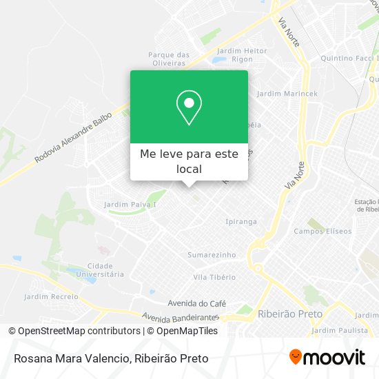 Rosana Mara Valencio mapa