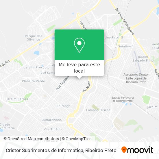 Cristor Suprimentos de Informatica mapa