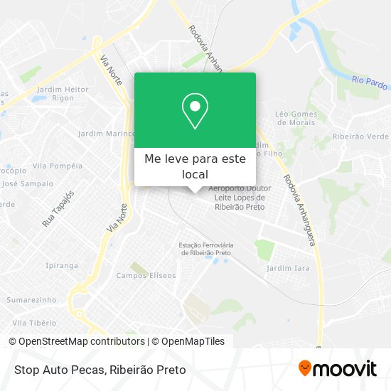Stop Auto Pecas mapa