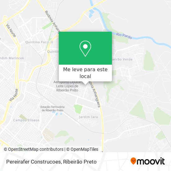 Pereirafer Construcoes mapa