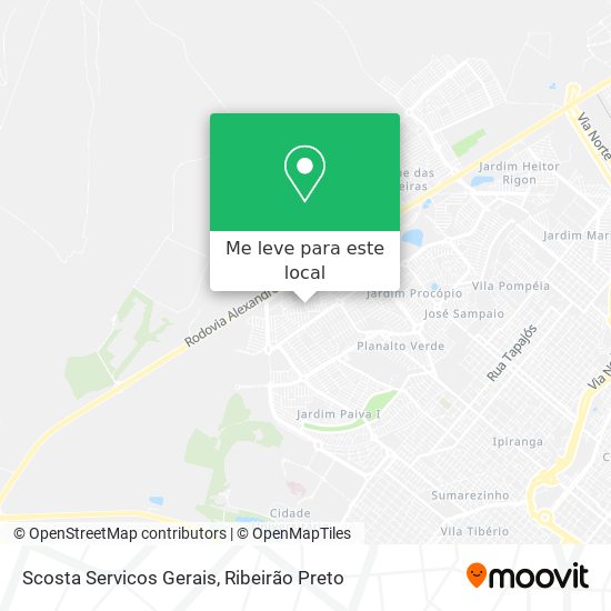 Scosta Servicos Gerais mapa