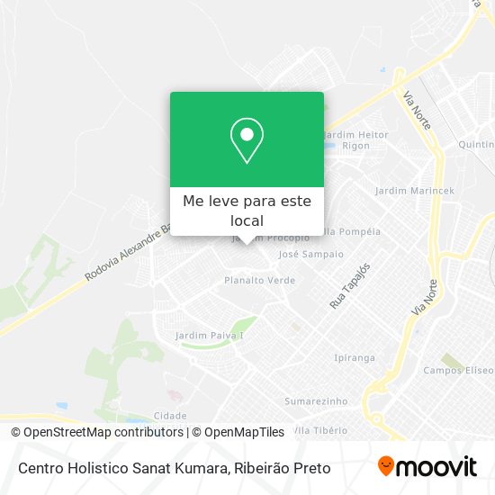 Centro Holistico Sanat Kumara mapa