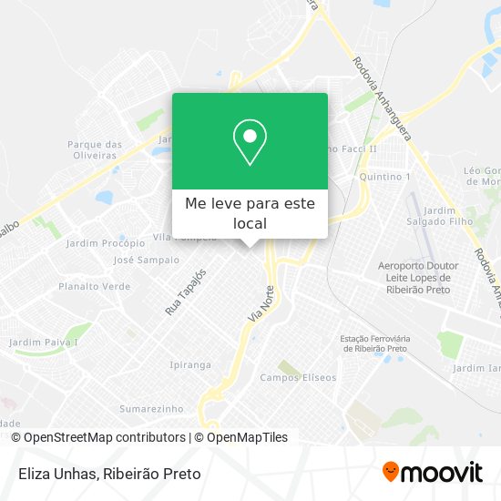 Eliza Unhas mapa
