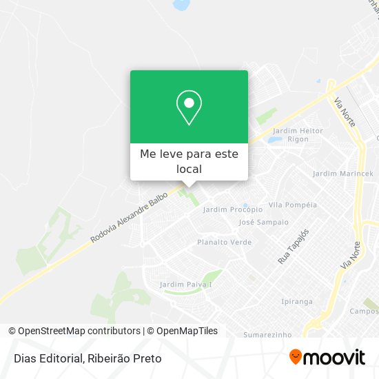 Dias Editorial mapa