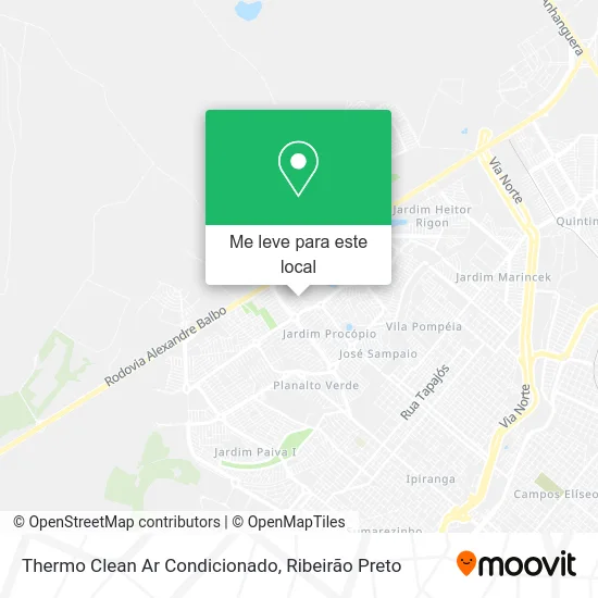 Thermo Clean Ar Condicionado mapa