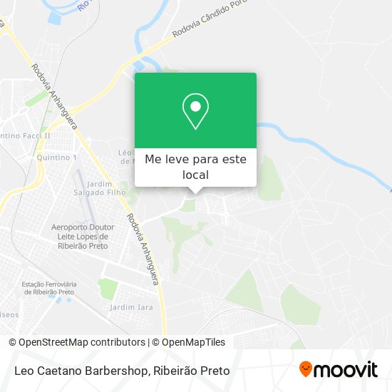 Leo Caetano Barbershop mapa