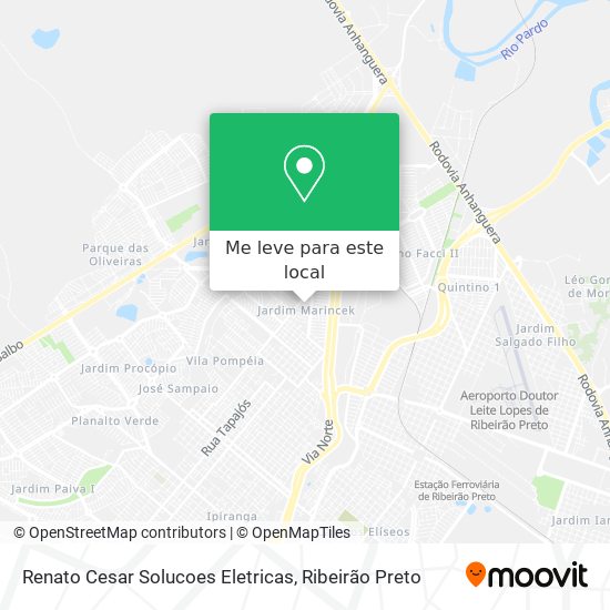Renato Cesar Solucoes Eletricas mapa