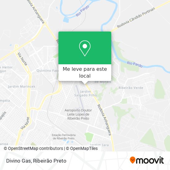 Divino Gas mapa