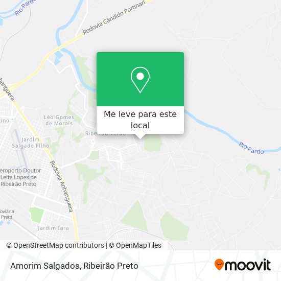 Amorim Salgados mapa