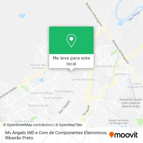 Mv Angelo IND e Com de Componentes Eletronicos mapa