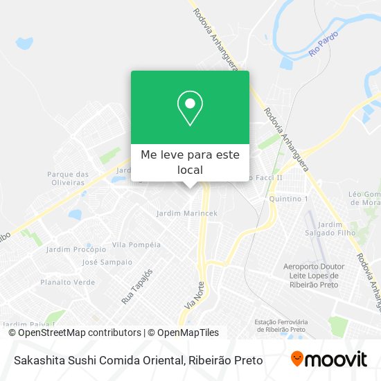 Sakashita Sushi Comida Oriental mapa