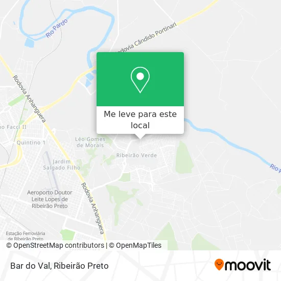 Bar do Val mapa