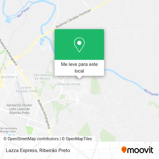 Lazza Express mapa