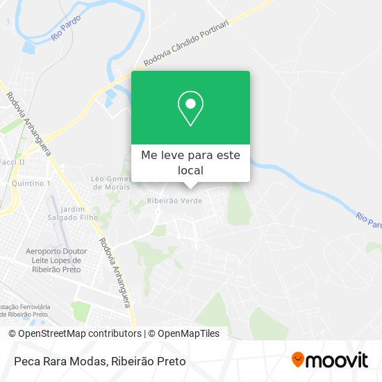 Peca Rara Modas mapa