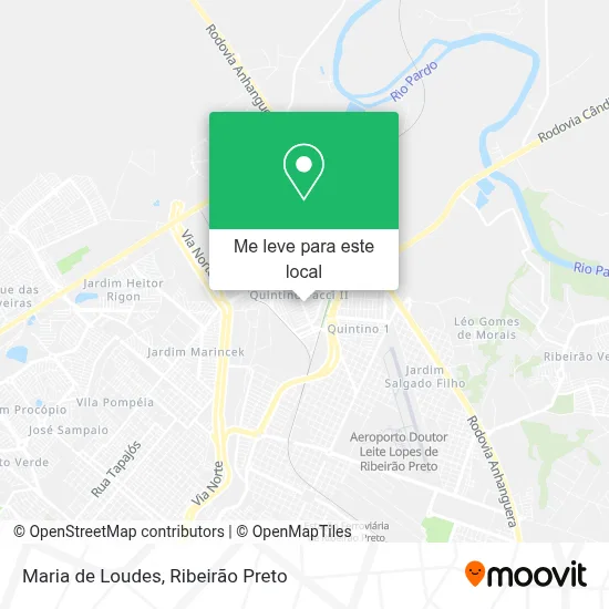 Maria de Loudes mapa