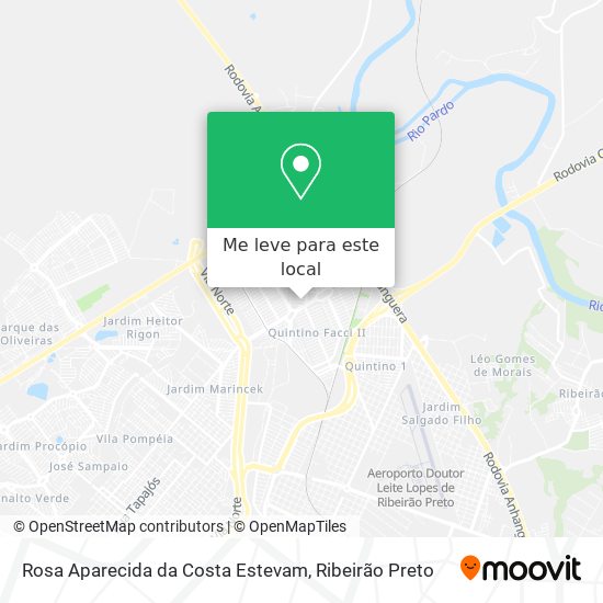 Rosa Aparecida da Costa Estevam mapa