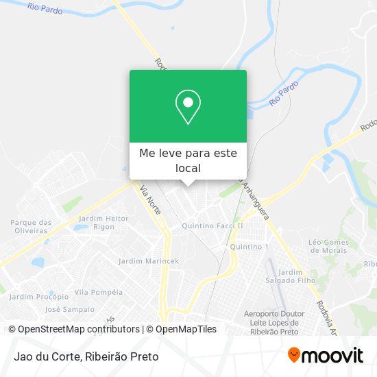 Jao du Corte mapa