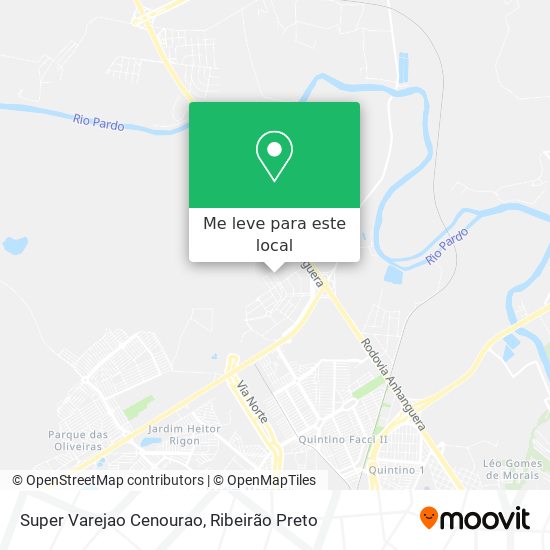 Super Varejao Cenourao mapa