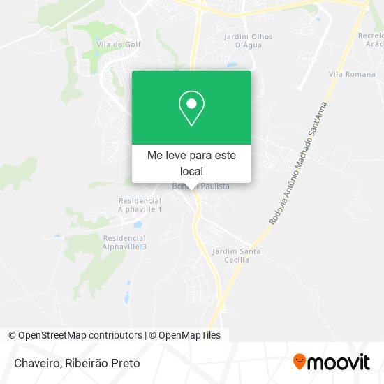 Chaveiro mapa