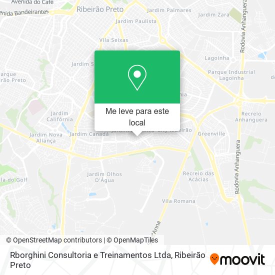 Rborghini Consultoria e Treinamentos Ltda mapa