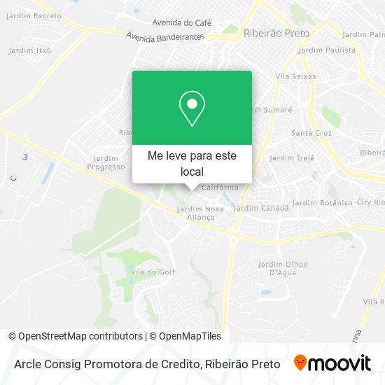 Arcle Consig Promotora de Credito mapa