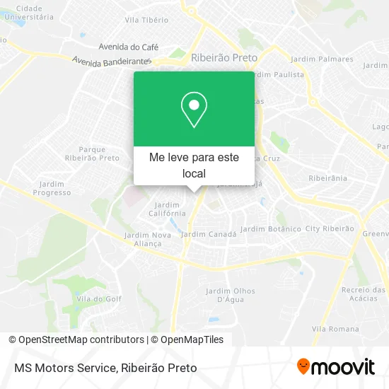 MS Motors Service mapa