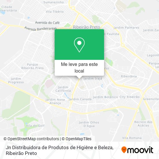 Jn Distribuidora de Produtos de Higiêne e Beleza mapa