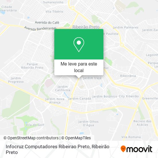 Infocruz Computadores Ribeirao Preto mapa