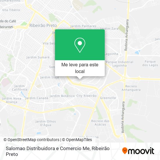 Salomao Distribuidora e Comercio Me mapa