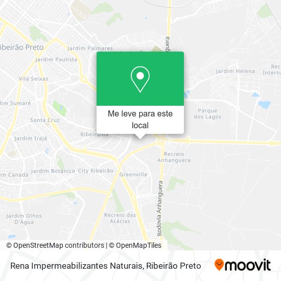 Rena Impermeabilizantes Naturais mapa
