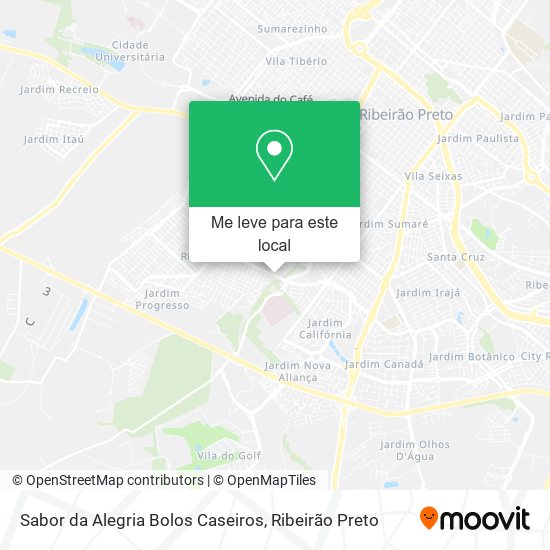 Sabor da Alegria Bolos Caseiros mapa