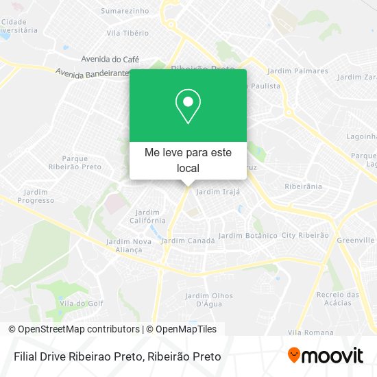 Filial Drive Ribeirao Preto mapa