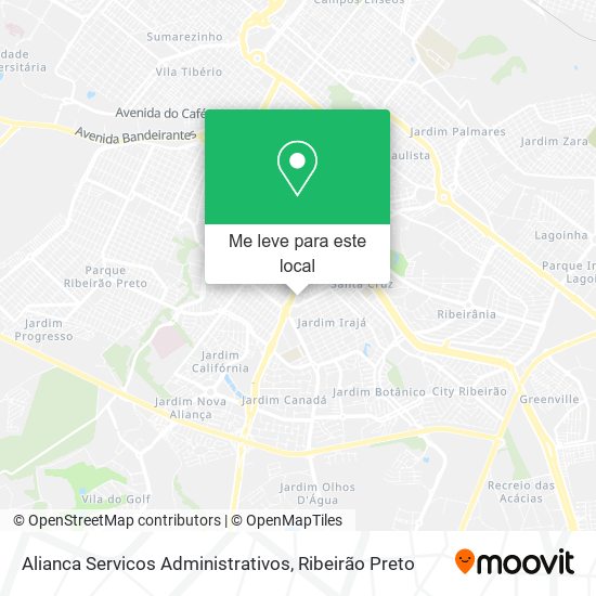 Alianca Servicos Administrativos mapa