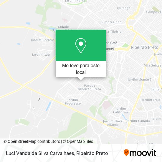 Luci Vanda da Silva Carvalhaes mapa