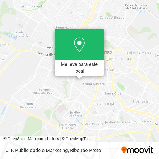 J. F. Publicidade e Marketing mapa