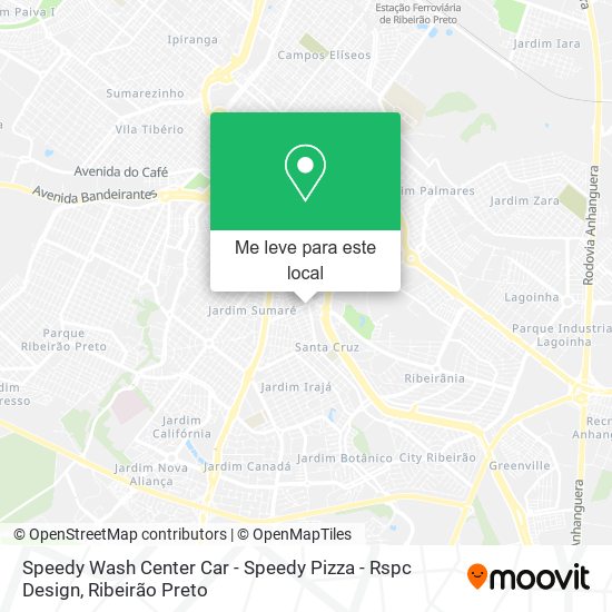 Speedy Wash Center Car - Speedy Pizza - Rspc Design mapa