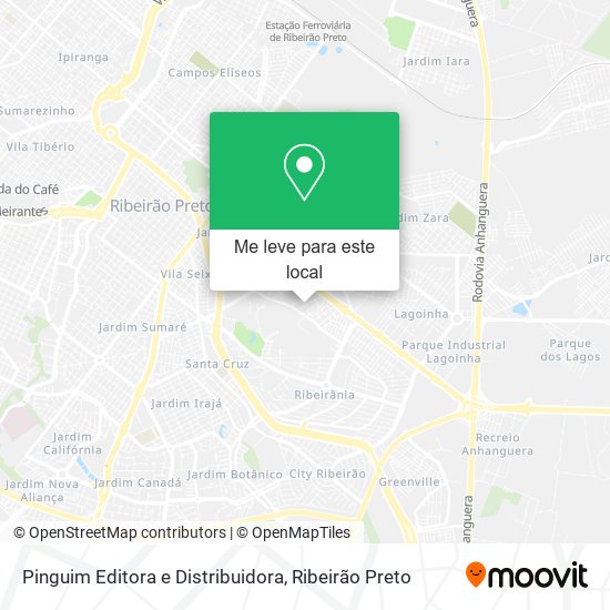 Pinguim Editora e Distribuidora mapa