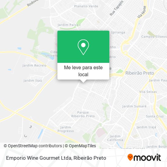 Emporio Wine Gourmet Ltda mapa