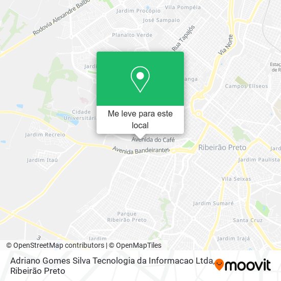 Adriano Gomes Silva Tecnologia da Informacao Ltda mapa