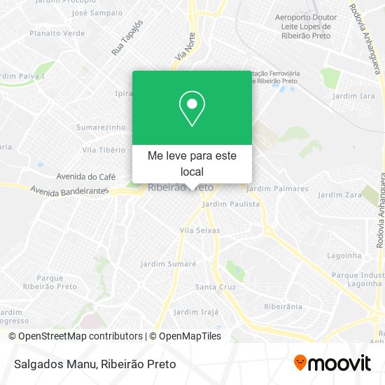 Salgados Manu mapa