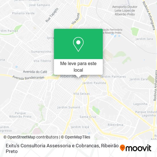 Exitu's Consultoria Assessoria e Cobrancas mapa